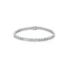 18ct White Gold Baguette Cut 5.25ct Diamond Bracelet