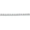 18ct White Gold Emerald Cut 6.00ct Diamond Bracelet