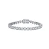 18ct White Gold Brilliant Cut 7.00ct Diamond Bracelet 