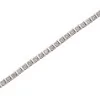 9ct White Gold 1.00ct Round Brilliant Cut Diamond Bracelet