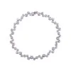 9ct White Gold Brilliant Cut 1.40ct Diamond Bracelet
