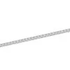 9ct White Gold 0.93ct Illusion Diamond Tennis Bracelet