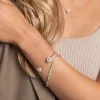 9ct Yellow Gold 1.00ct Round Brilliant Cut Diamond Bracelet