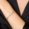 9ct Yellow Gold Brilliant Cut Diamond 2.00ct Tennis Bracelet