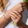 18ct Rose Gold Baguette Cut 3.00ct Diamond Bracelet