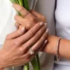 18ct Rose Gold Baguette Cut 3.00ct Diamond Bracelet
