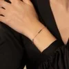 9ct White Gold 0.45ct Sapphire Bracelet