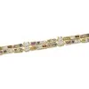 18ct Yellow Gold 3.70ct Sapphire & Lab Grown Diamond Bracelet