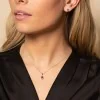 9ct White Gold Ruby and Diamond Halo Pendant