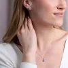 18ct White Gold Cushion Cut Tanzanite 0.70ct with Diamond Halo Earrings