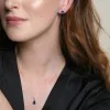 9ct Yellow Gold Pear Cut Blue Topaz 1.90ct  Stud Earrings
