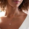 9ct White Gold Cubic Zirconia Pear Shape Round Brilliant Solitaire Pendant & Earring Set