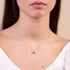 9ct Yellow Gold Emerald Cubic Zirconia Pendant