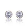 9ct Yellow Gold Brilliant Cut Cubic Zirconia Stud Earrings