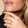9ct Yellow Gold Oval Cut Cubic Zirconia Solitaire Ring