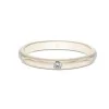 9ct Yellow Gold Round Cut Cubic Zirconia Solitaire Ring