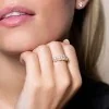 9ct Yellow Gold Cubic Zirconia Five Stone Ring