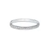 9ct White Gold Brilliant Cut Cubic Zirconia Eternity Ring