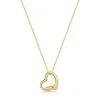 9ct Yellow Gold Open Polished Heart Pendant