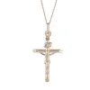 9ct Yellow Gold Crucifix Pendant