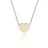 9ct Yellow Gold Mini Heart Necklace