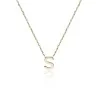 9ct Yellow Gold 'S' Letter Necklace