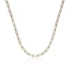 9ct Yellow Gold Paper Clip Chain