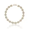 9ct Yellow Gold Fashion Link Bracelet