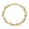 9ct Yellow Gold Fancy Link Gold Bracelet