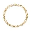 9ct Yellow Gold Fancy Belcher Bracelet