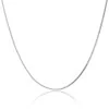 9ct White Gold 0.6mm 18-20inch Box Chain