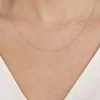 9ct White Gold Chain