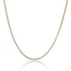 9ct Yellow Gold 24inch Spiga Chain