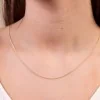 9ct Yellow Gold 24inch Spiga Chain