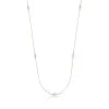 9ct Yellow Gold Marquise Mother-of-Pearl Long Chain Necklace