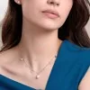 Silver 7-7.5mm Pearl Necklet with Disc Design