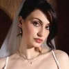 9ct Yellow Gold Cubic Zirconia and Pearl Pendant