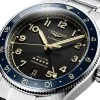 Longines Spirit Zulu Time 39mm GMT Watch L3.802.4.60.6
