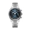 OMEGA Speedmaster 57 Mens Watch O33210415103001 Blue Dial Steel Bracelet