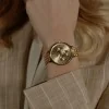 BOSS Symphony Quartz 38mm Stainless Steel and PVD Yellow Gold Ladies Watch 1502782