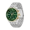 BOSS Skytraveller Quartz 44mm Stainless Steel and Yellow Gold Tone Chronograph Men's Watch 1514195