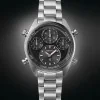 Seiko Prospex 'Black on Black' One Hundredth of a Second Speedtimer Solar Chronograph 42mm Mens Watch SFJ003P1
