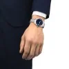 Tissot Gentleman 38 Blue Dial s/s Bracelet T1658071104100
