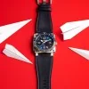 Bell & Ross BR-03 GMT 42mm Automatic Mens Watch BR0393-BLU-ST/SCA