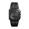 Bell & Ross BR-03 Chrono Blacktrack Limited Edition Watch BR0394-BTR-CE/SCA