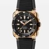 Bell & Ross Limited Edition BR-03 Diver Black Bronze 42mm Watch BR03A-D-BL-BR/SRB