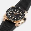 Bell & Ross Limited Edition BR-03 Diver Black Bronze 42mm Watch BR03A-D-BL-BR/SRB