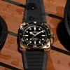 Bell & Ross Limited Edition BR-03 Diver Black Bronze 42mm Watch BR03A-D-BL-BR/SRB