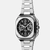 Bell & Ross BR-05 Chrono Black Steel 42mm Watch BR05C-BLC-ST/SST