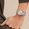 Baume et Mercier Riviera Ladies Watch MOP Dial Steel Bracelet M0A10676 
